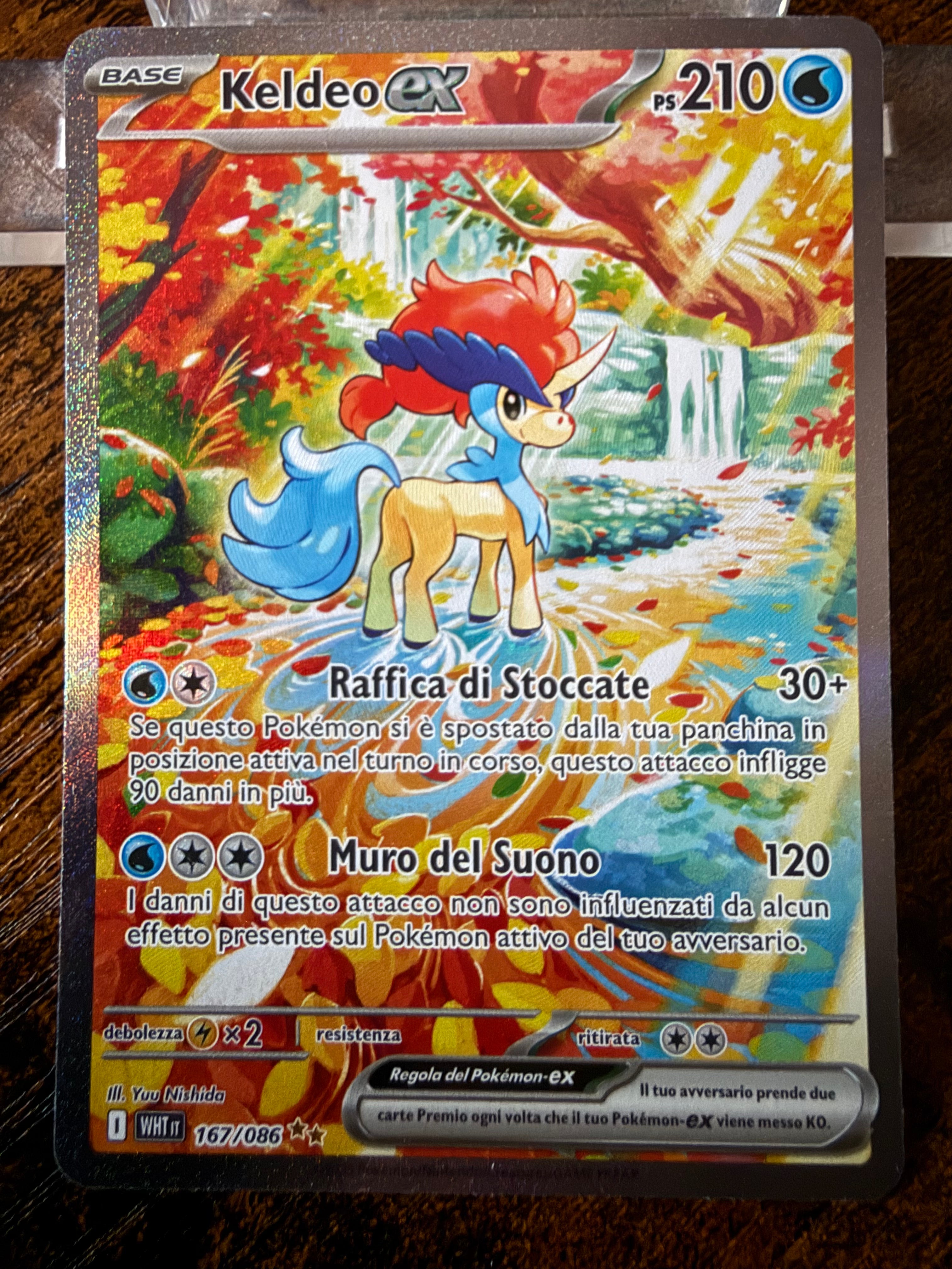 Keldeo ex (WHT 167)
Fuoco Bianco - Singles NM