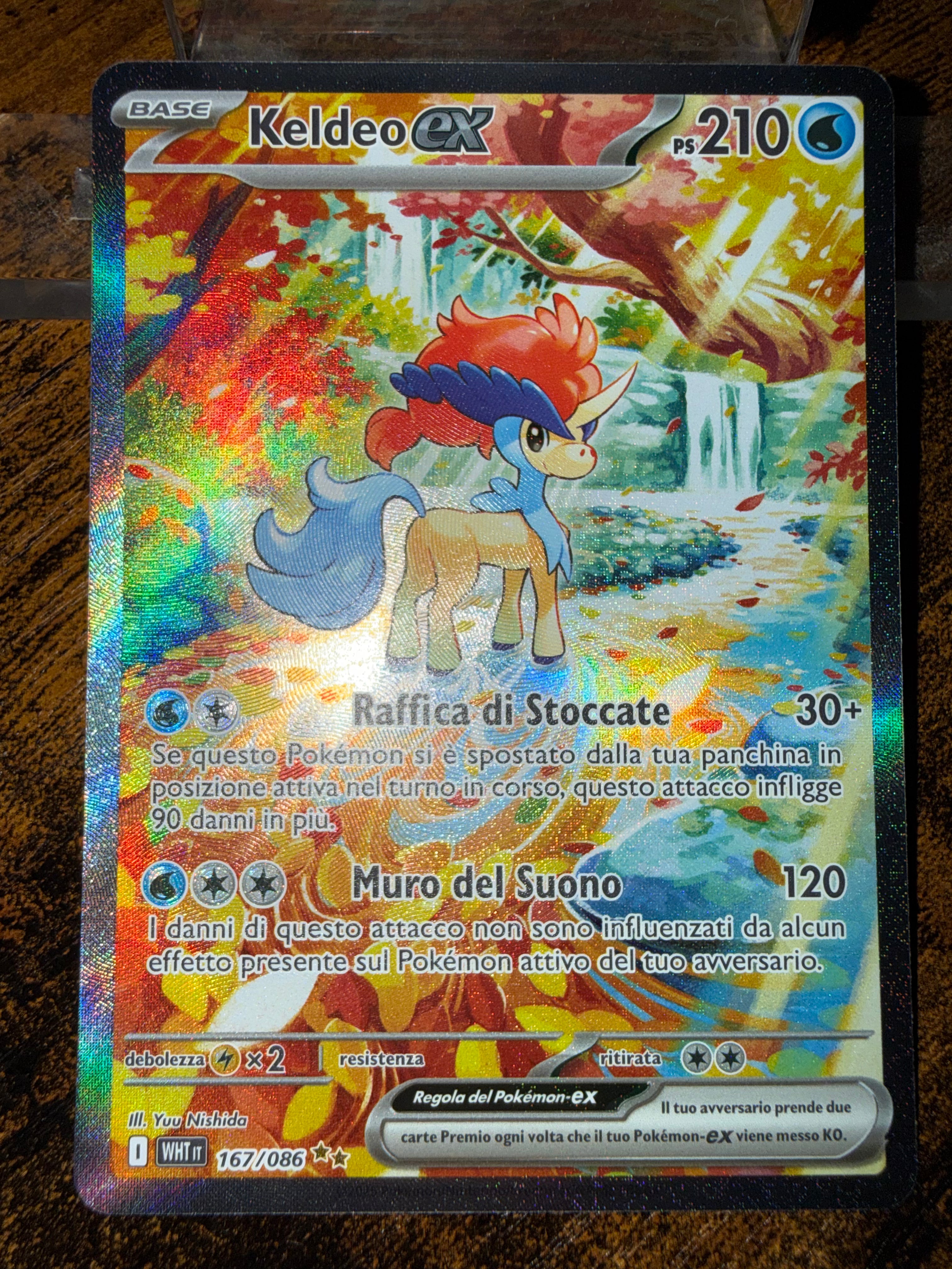 Keldeo ex (WHT 167)
Fuoco Bianco - Singles NM