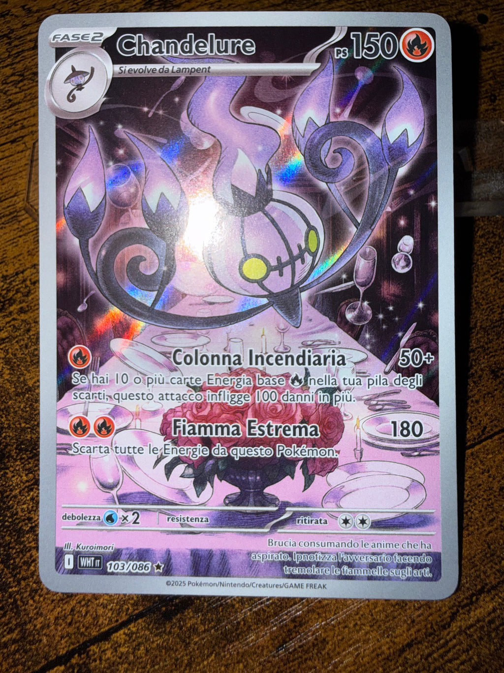 Chandelure (WHT 103)
Fuoco Bianco - Singles