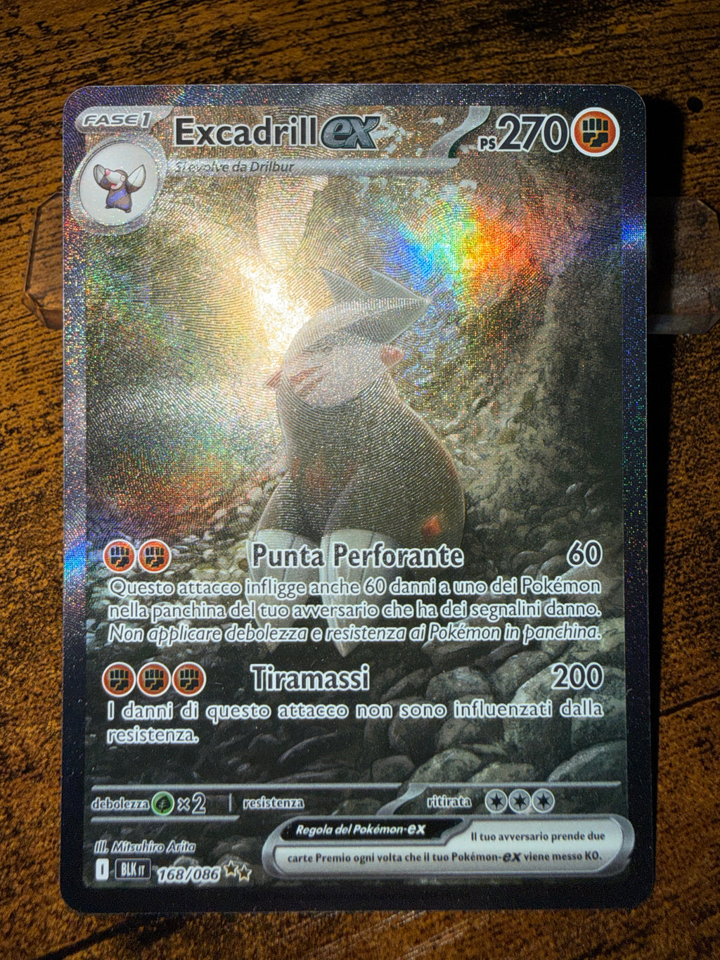 Excadrill ex (BLK 168)
Luce Nera - Singles NM